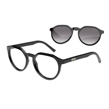 Armação Colcci Bandy 6 Clip-On C6215a0253 Preto Brilho
