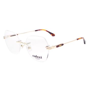 Armação Colcci C6257e1055 Dourado Brilho  - Dourado - 55