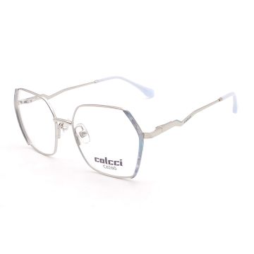 Armação Colcci C6260g2253 Azul Brilho