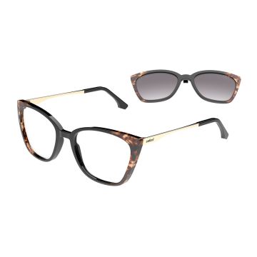 Armação Colcci Bandy 4 Y C6272afr52 Marrom Brilho Demi