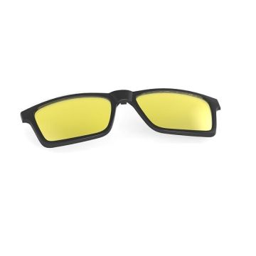 Clip-On Mormaii Swap Ng W6097a1476 Preto Fosco Lente Amarela Polarizada