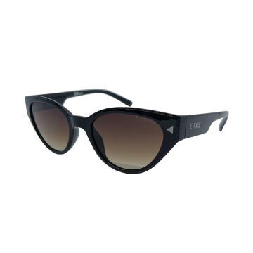 Óculos Evoke For You Ds87 A01 Preto Brilho Lente Marrom Degradê