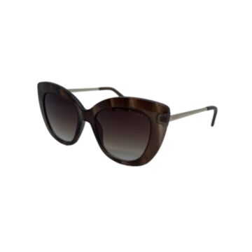 Óculos Solar Bulget Bg8095 G02 Marrom Brilho Lente Marrom Degradê - Marrom