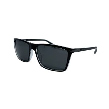 Óculos Bulget Bg8096m A12p Preto Fosco Lente Cinza Polarizada