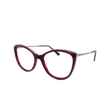 Óculos de Grau Ana Hickmann Ah6383n C01a Vermelho Brilho 