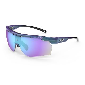Óculos Mormaii Smash M0129kcz97 Azul Brilho Lente Espelhada Azul
