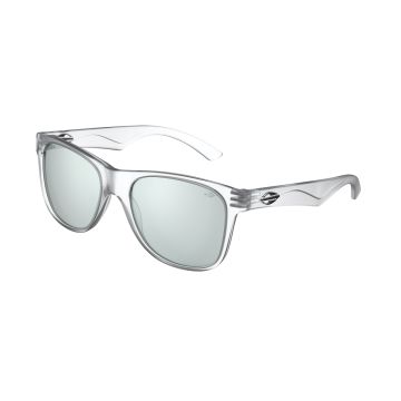 Óculos Mormaii Milão Ng M0132d5498 Transparente Fosco Lente Prata Espelhada