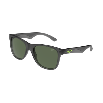 Óculos Mormaii Milão Ng M0132d5989 Fumê Fosco Lente Verde Polarizada