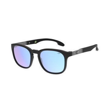 Óculos Infantil Mormaii Vancouver Nxt M0137afe97 Preto Fosco Lente Azul Espelhada