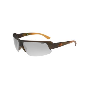 Óculos Infantil Mormaii Gamboa Air Nxt M0138d7009 Marrom Fosco Lente Cinza Espelhada