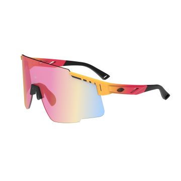 Óculos Mormaii Grand Tour M0143bb611 Laranja Fosco Lente Vermelho Espelhada