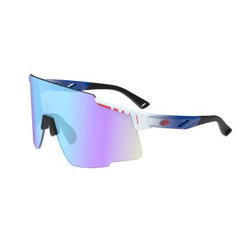 Óculos Mormaii Grand Tour M0143bb897 Branco Brilho Lente Azul Espelhada