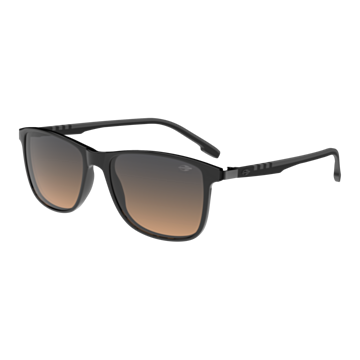 Óculos Solar Mormaii Malta M0151agu21 Preto Brilho Lente Azul Degradê - Preto