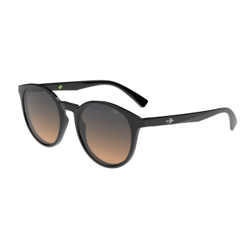 Óculos Mormaii Agra Sun M0152a0221 Preto Brilho Lente Azul Degradê