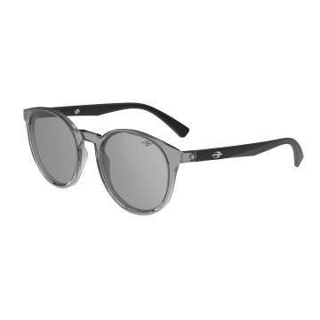 Óculos Mormaii Agra Sun M0152dh409 Fumê Translúcido Lente Cinza Espelhada