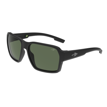 Óculos Mormaii Amsterda M0153a1471 Preto Fosco Lente Verde