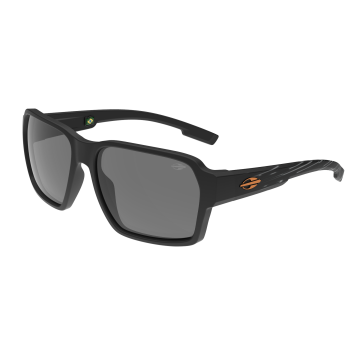 Óculos Mormaii Amsterda M0153apj01 Preto Fosco Lente Cinza
