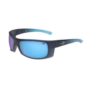 Óculos Solar Mormaii Acqua Ng M0154kc697 Azul Fosco Lente Azul Espelhada cat1 - Azul