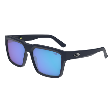 Óculos Mormaii Miami M0158k3397 Azul Fosco Lente Azul Espelhada