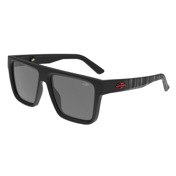 Óculos Mormaii Doha M0161a4901 Preto Fosco Lente Cinza