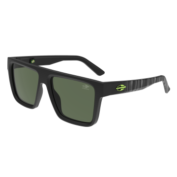 Óculos Mormaii Doha M0161apv89 Preto Fosco Lente Verde Polarizada