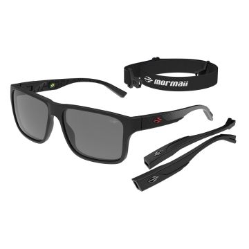 Óculos Mormaii Ancara 3 M0165apo01 Preto Fosco Lente Cinza