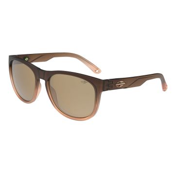 Óculos Mormaii Taipei M0175f0881 Marrom Fosco Degradê Lente Dourado Espelhada