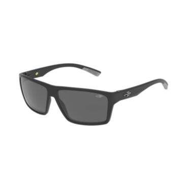 Óculos Solar Mormaii Munique Sun M0211afe01 Preto Fosco Lente Cinza cat1 - Preto