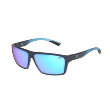 Óculos Solar Mormaii Munique Sun M0211kc697 Azul Fosco Lente Azul Espelhada cat1 - Azul