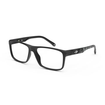 Armação Óculos Mormaii Kyoto M6083aco57 Preto Fosco Branco
