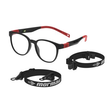 Armação Infantil Mormaii Bunny M6121a9546 Preto Fosco