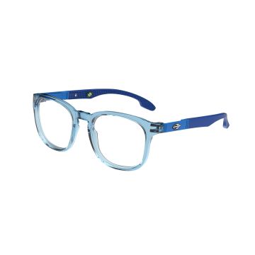Armação Infantil Mormaii Vancouver Rx M6136k5246 Azul Translúcido