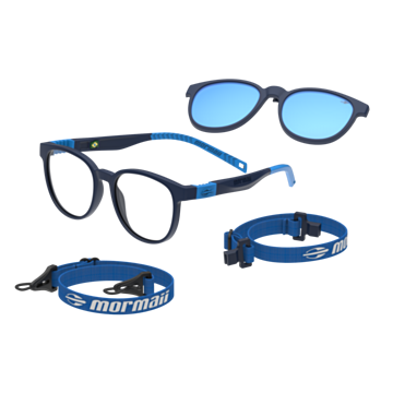 Armação Infantil Mormaii Swap 2 M6154k3346 Azul Fosco