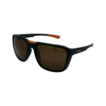 Óculos Solar Speedo Speeder 23 A13 Preto Fosco Lente Marrom Polarizada - Preto