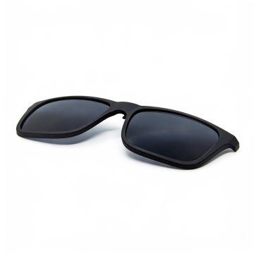 Clip On Para Armação Mormaii Swap 8 W6098A1401 Preto Fosco Lente Cinza - Preto