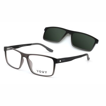 Armação Youy Y6001d2256 Fumê Fosco