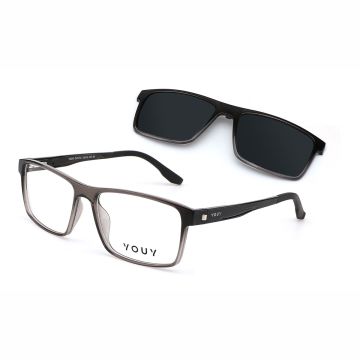 Armação Youy Y6001d4956 Fumê Brilho
