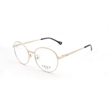 Armação Youy Y6009e1252 Dourado Fosco