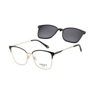 Armação Youy Y6013e5054 Preto Brilho