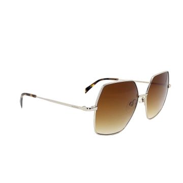 Óculos Ana Hickmann Ah30003t 04a Dourado Brilho Lente Marrom Degradê