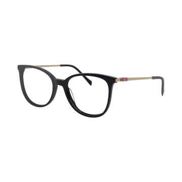 Armação Hickmann Hi60009 A01 Preto Brilho