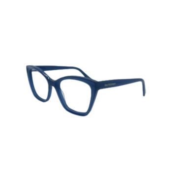 Armação De Óculos Ana Hickmann Elisa 3 Ah60085 D01 Azul Brilho - Azul - 52