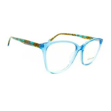 Óculos de Grau Atitude  At7124 D02 Azul Translúcido 
