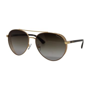 Óculos Maresia Beach Fourteen c200 Dourado Brilho Lente Marrom Degradê
