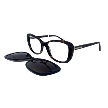 Armação Bulget Clip-On Bg7157 G21 Marrom Brilho Tartaruga