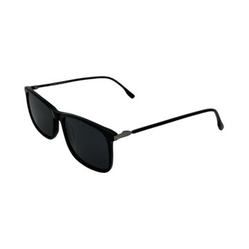 Óculos Bulget Bg8037m A01p Preto Brilho Lente Cinza Polarizada