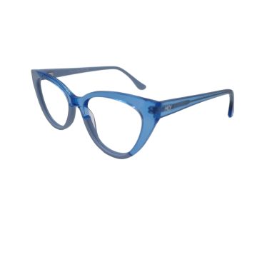 Armação Mey Eyewear Br6786 C5 50 Azul Translúcido