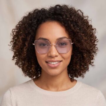 Óculos De Sol Colcci C0299E6042 Rosé Brilho Lente Azul Degradê