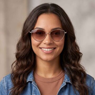 Óculos De Sol Colcci C0306E2734 Dourado Brilho Lente Marrom Degradê