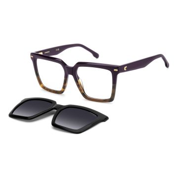 Armação Carrera Clip-On Ca3080/c Hkz 54 Violeta Brilho Degradê